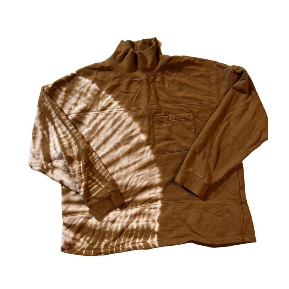 Madewell Tie-Dye (Re)sourced Cotton Mockneck Pocket Sweatshirt